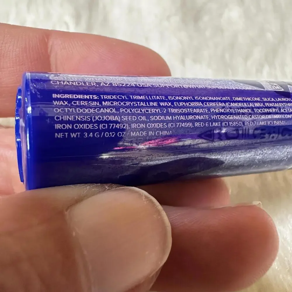 NEW What's Up Beauty Egyptian Queen Matte Lipstick Shade Seba Vegan 3.4g